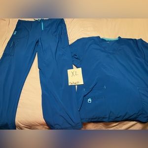Royal Blue Carhartt Scrubs